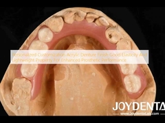 Kişiselleştirilmiş Özellik Akrilik Diş Dişleri İyi Elastisite ve Hafiflik