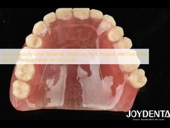 İyi Elastiklik Rezin Malzemesi Performansı ve Dayanıklılığı Artıran Ürünler İçin Akrilik Dentik Dönüşümü