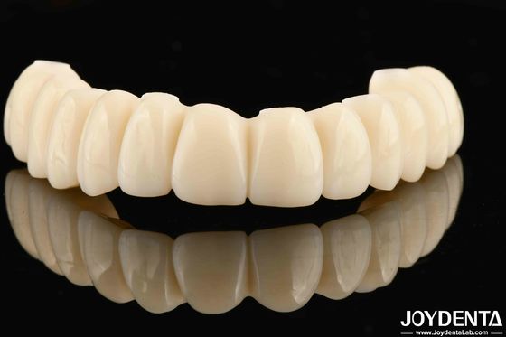 Çok iyi dayanıklılık ve iyi biyolojik uyumluluğu olan özelleştirilebilir Ti-Base Zirconia Hibrit Köprüsü